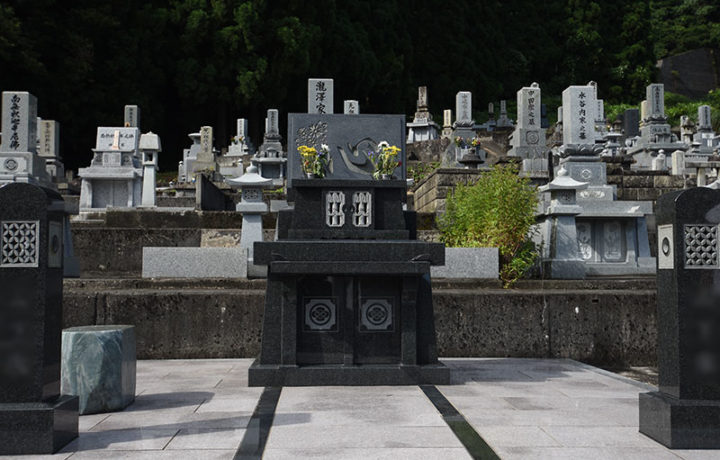 富山市 Y様 お墓の建立（洋型墓石）