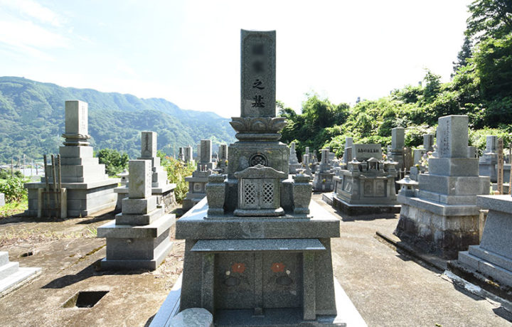 富山市 H様 お墓の建立（和型墓石）